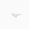 Online Musson Akoya Pearl Stud Earrings, White Gold