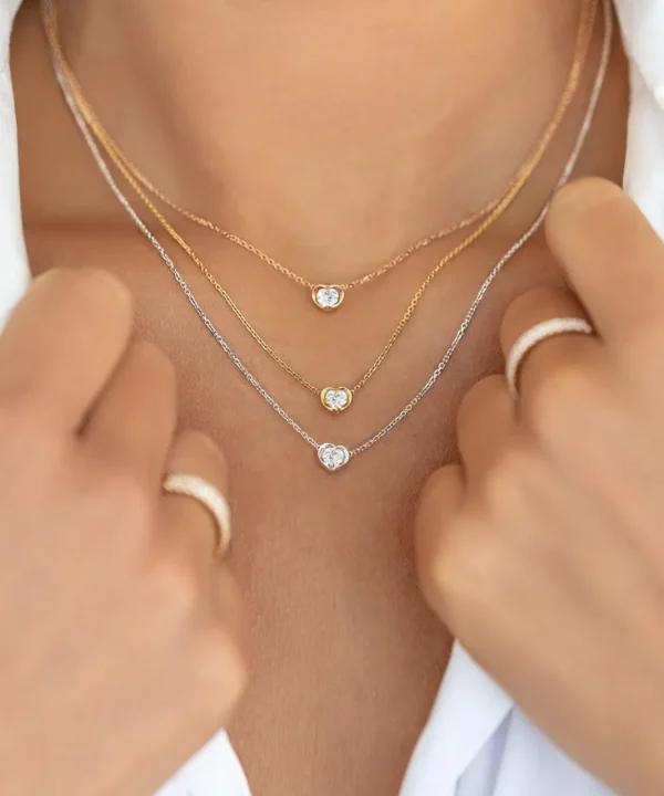 Online Musson Amore Diamond Necklace