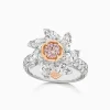 Discount Musson Aurora Fire Rose Argyle Pink Diamond Ring
