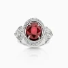 Store Musson Ava Ruby and Diamond Ring