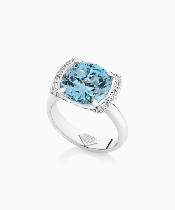 Cheap Musson Bella Blue Topaz Ring