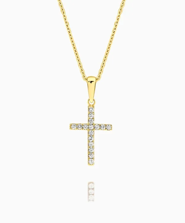 Store Musson Diamond Cross Pendant