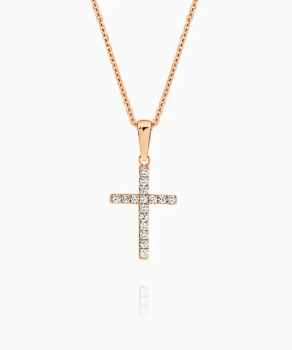 Best Sale Musson Diamond Cross Pendant