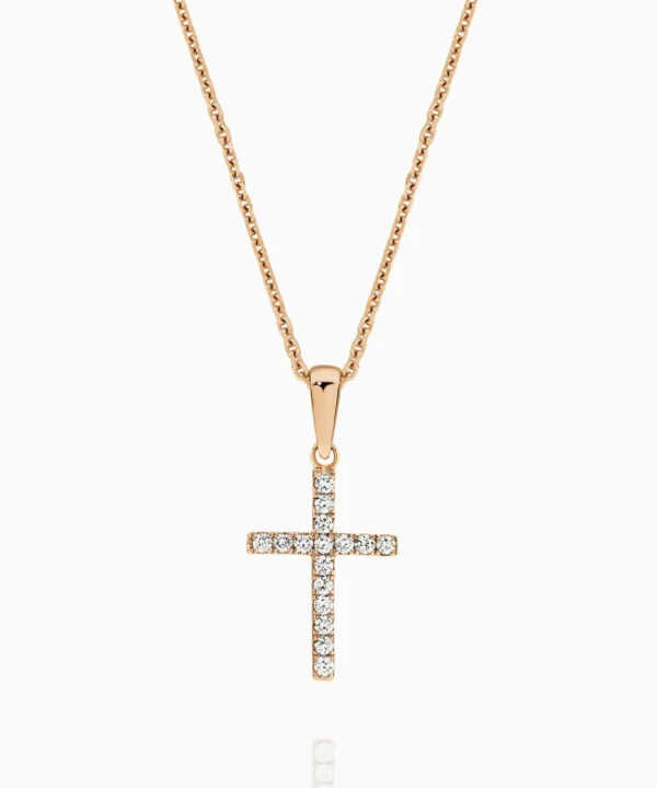 Best Sale Musson Diamond Cross Pendant