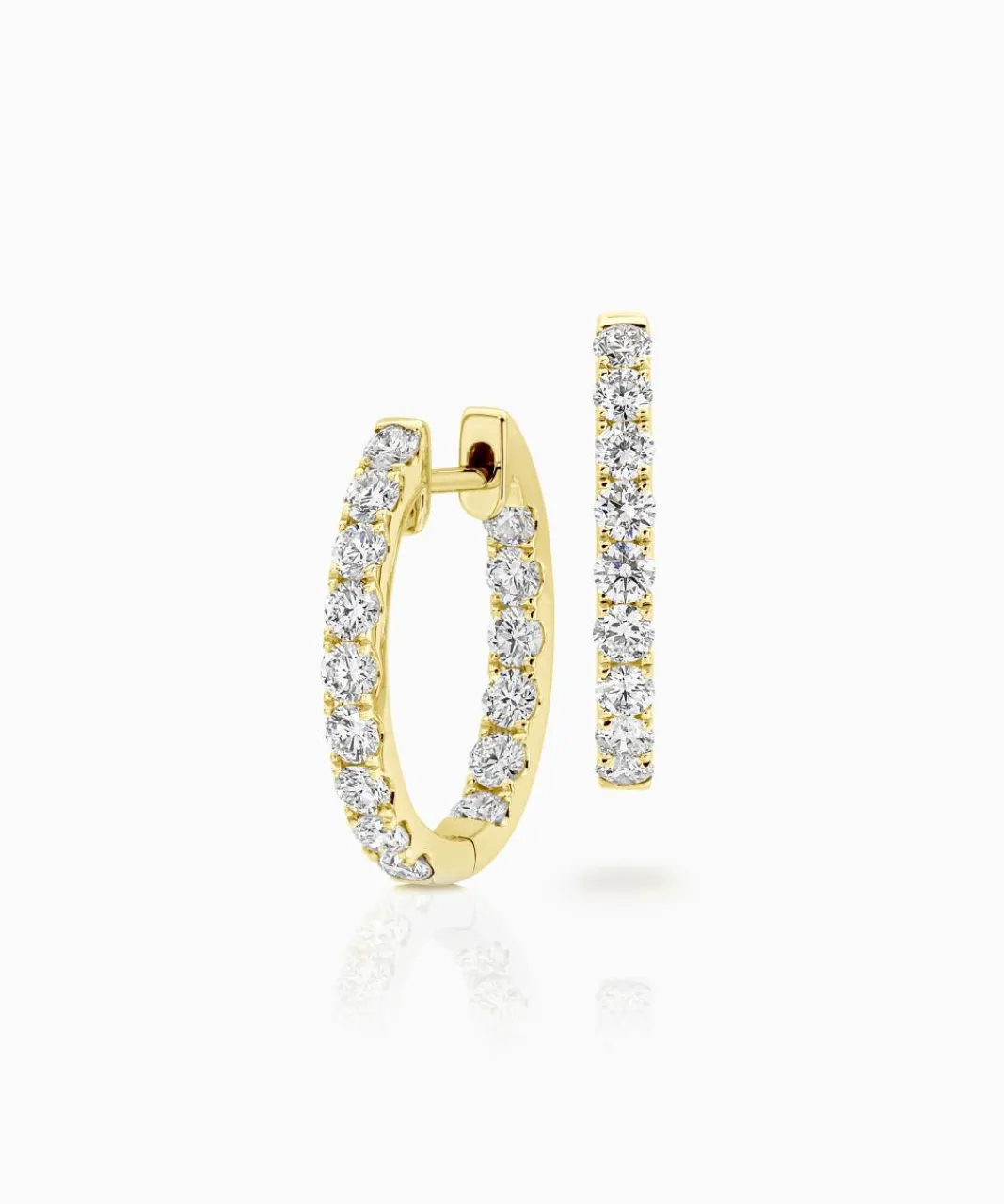 diamond_daynight_hoop_earrings_1.webp Clearance Musson Diamond Day/Night Hoop Earrings