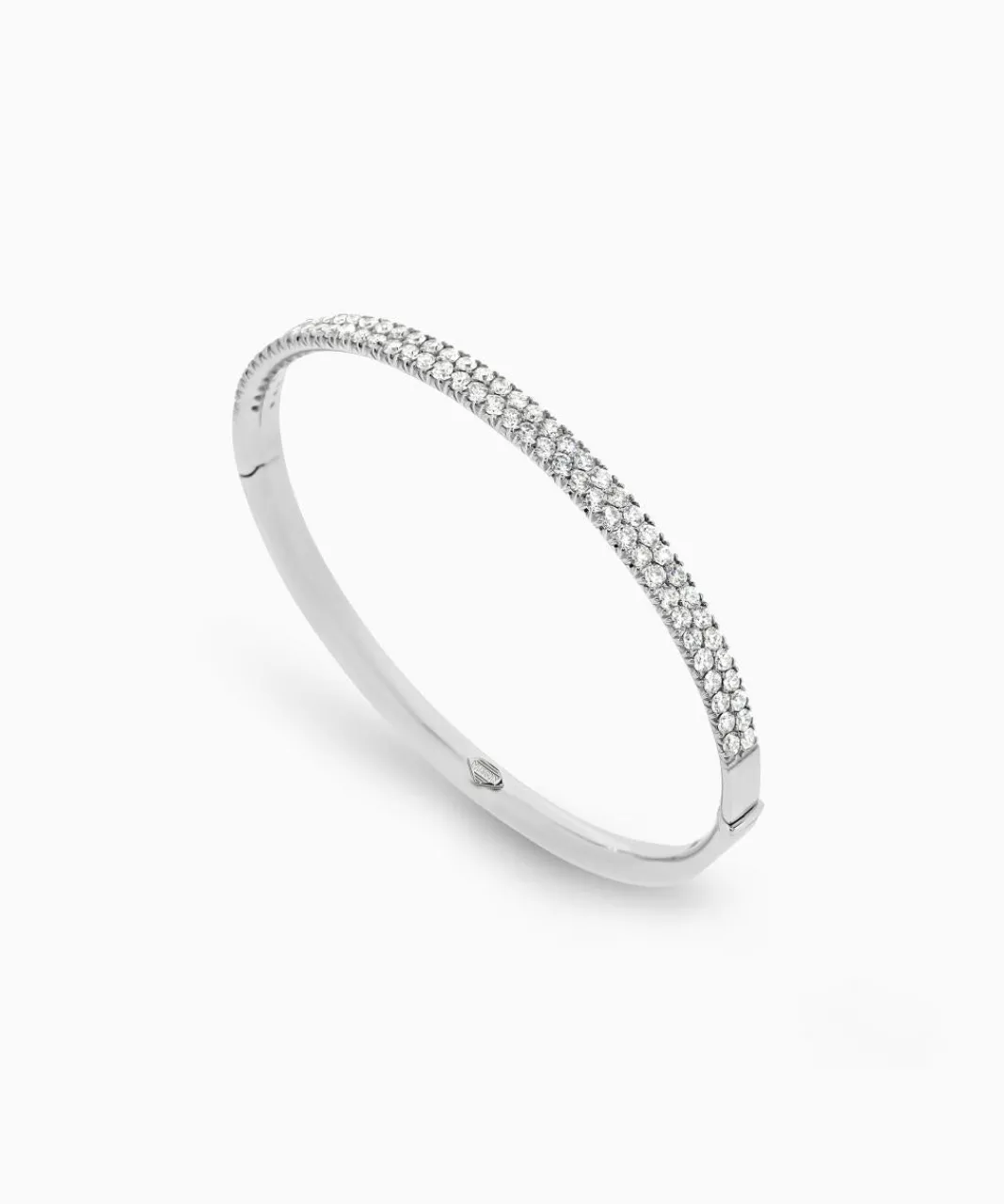 diamond_road_bangle__two_row_2.webp Best Sale Musson Diamond Road Bangle - Two Row