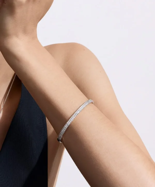 Best Sale Musson Diamond Road Bangle - Two Row
