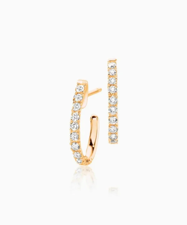Best Sale Musson Diamond Road Earrings - One Row