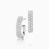 Cheap Musson Diamond Road Earrings - Two Row