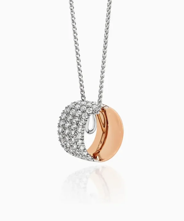 Shop Musson Diamond Road Necklace - Four Row