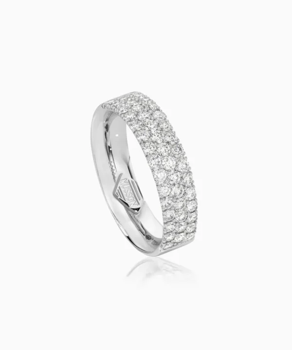New Musson Diamond Road Ring - Three Row