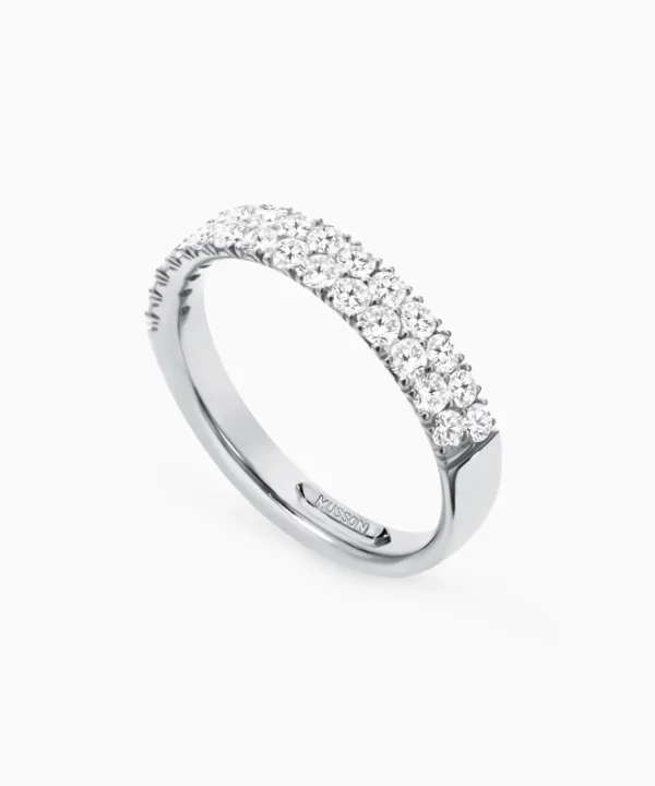 New Musson Diamond Road Ring - Two Row