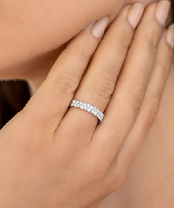 New Musson Diamond Road Ring - Two Row