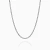 Fashion Musson Diamond Tennis Necklace