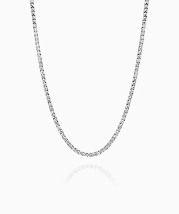 Fashion Musson Diamond Tennis Necklace