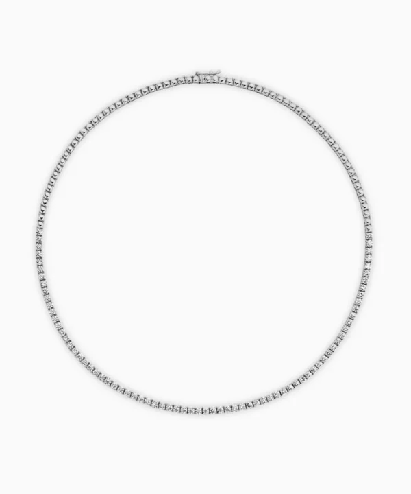 Fashion Musson Diamond Tennis Necklace