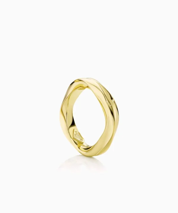 Fashion Musson Entwined Wedding Ring - 4mm