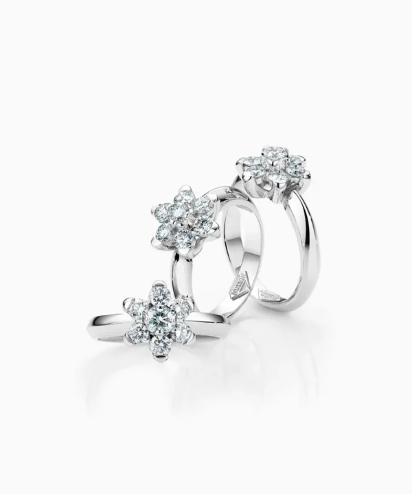 Clearance Musson Fiore Mini Diamond Ring