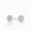 Discount Musson Halo Diamond Earrings