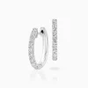 Best Sale Musson Hoop Petite Diamond Earrings