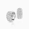Outlet Musson Huggie Medio Diamond Earrings