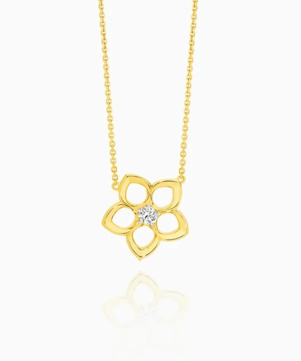 Cheap Musson Joy Light Diamond Pendant, Yellow Gold