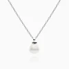 Sale Musson Kailis - Geometric Pearl Necklace, Sterling Silver