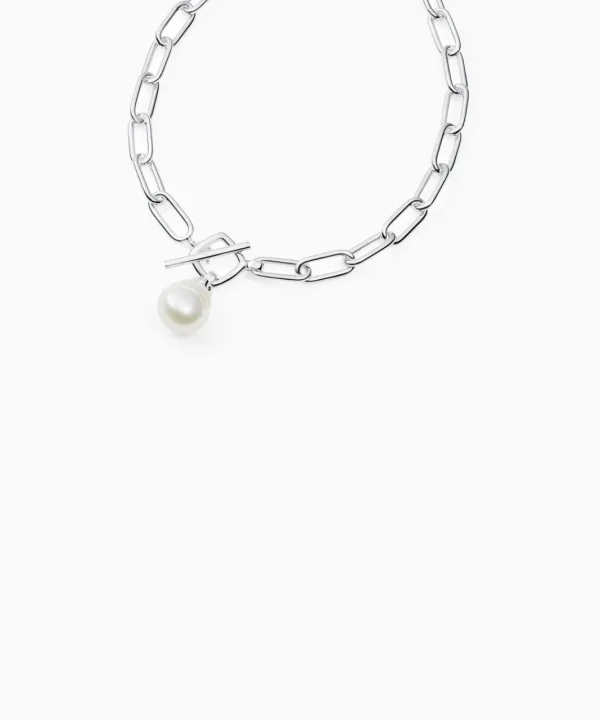 Store Musson Kailis - Shackles Pearl Necklace, Sterling Silver