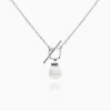 Best Sale Musson Kailis – T-Bar Pearl Necklace, Sterling Silver