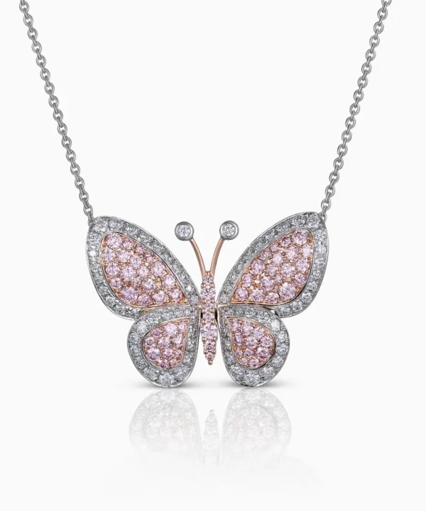 Store Musson Limited Edition - Argyle Pink™ Butterfly Pendant