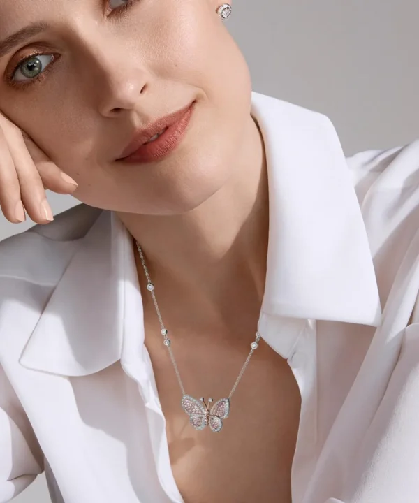Store Musson Limited Edition - Argyle Pink™ Butterfly Pendant