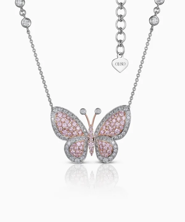 Store Musson Limited Edition - Argyle Pink™ Butterfly Pendant