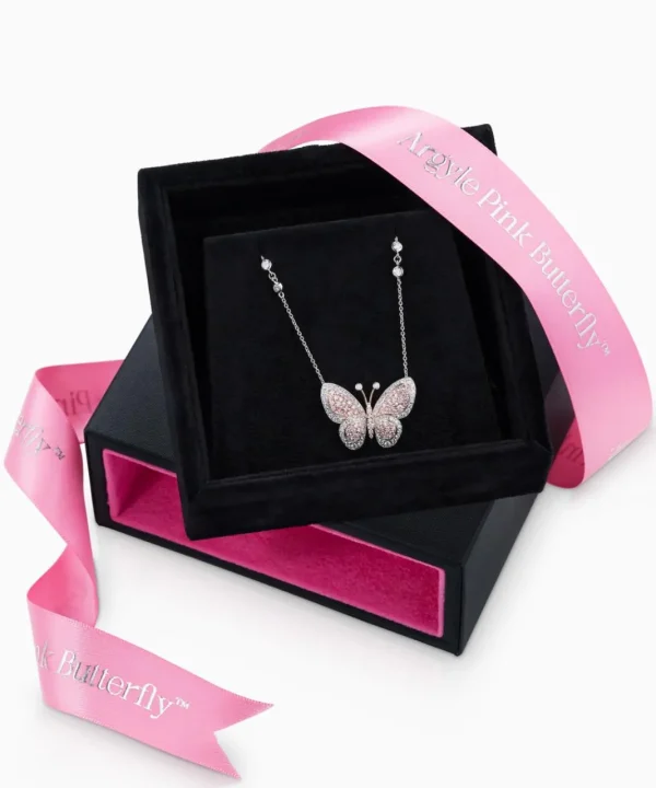 Store Musson Limited Edition - Argyle Pink™ Butterfly Pendant