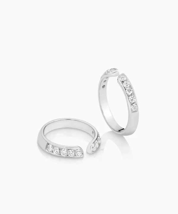 Online Musson Love Rings Gapped - 0.60ct