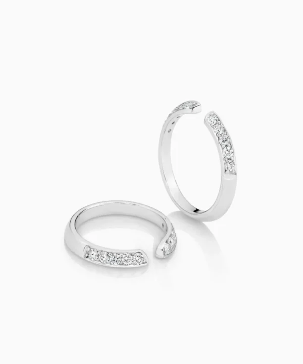 Cheap Musson Love Rings Gapped - 0.90ct