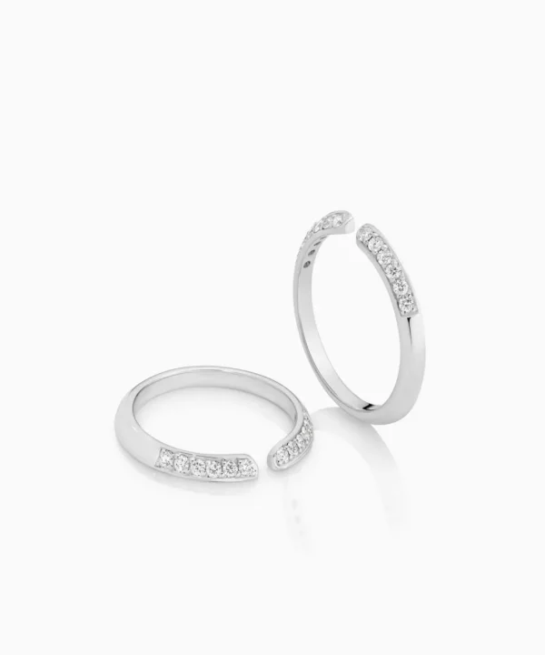 Shop Musson Love Rings Gapped - 0.36ct