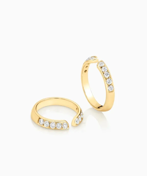 Online Musson Love Rings Gapped - 0.60ct