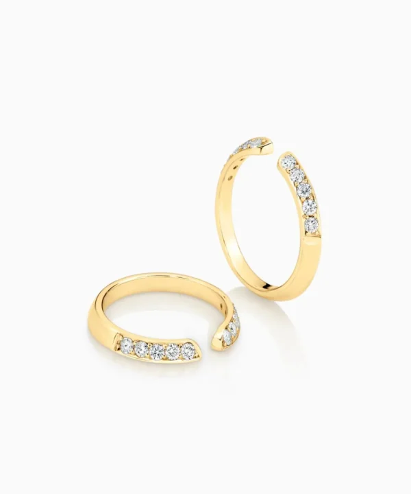 Cheap Musson Love Rings Gapped - 0.90ct