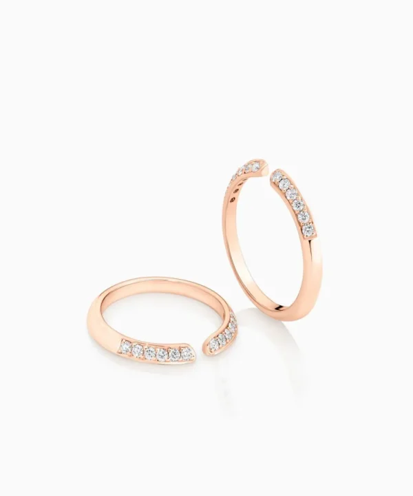 Shop Musson Love Rings Gapped - 0.36ct