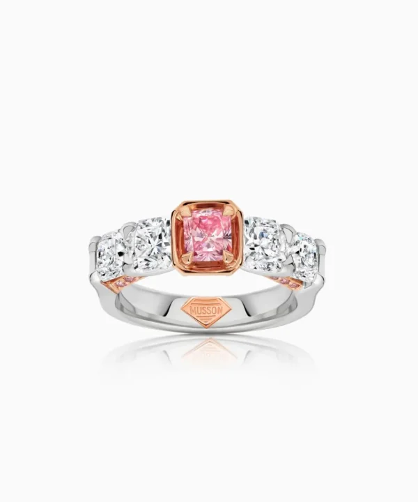 Best Sale Musson Lucinda Argyle Pink Diamond Ring