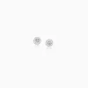 Best Sale Musson Milgrain Diamond Stud Earrings, White Gold