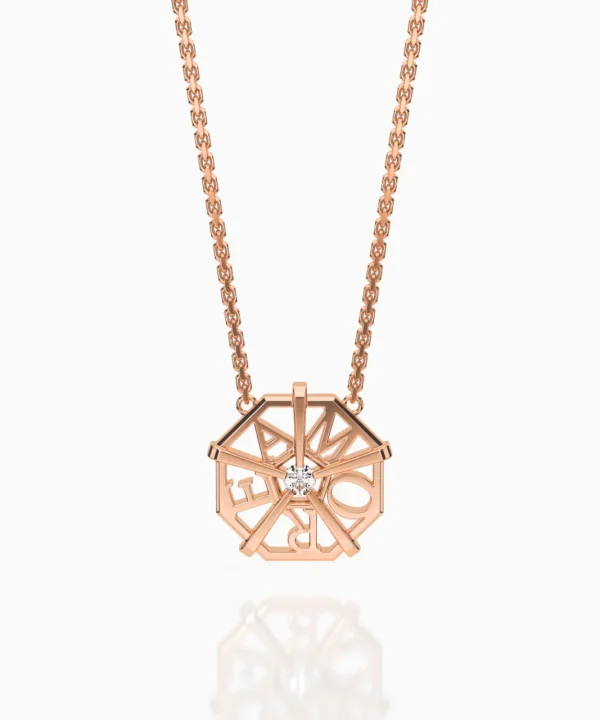 Sale Musson My World Necklace AMORE Edition, 18ct Gold