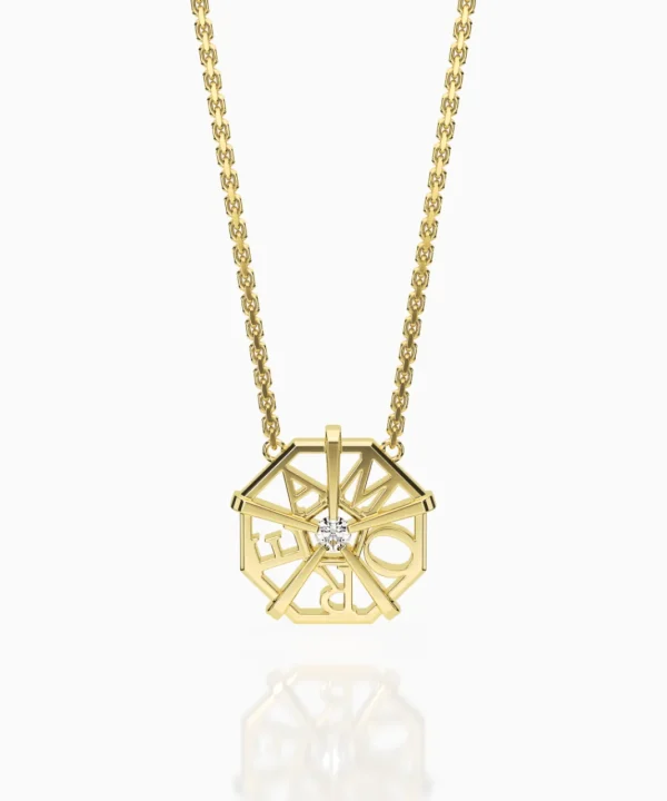 Sale Musson My World Necklace AMORE Edition, 18ct Gold