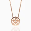 Flash Sale Musson My World Necklace BESPOKE, Rose Gold
