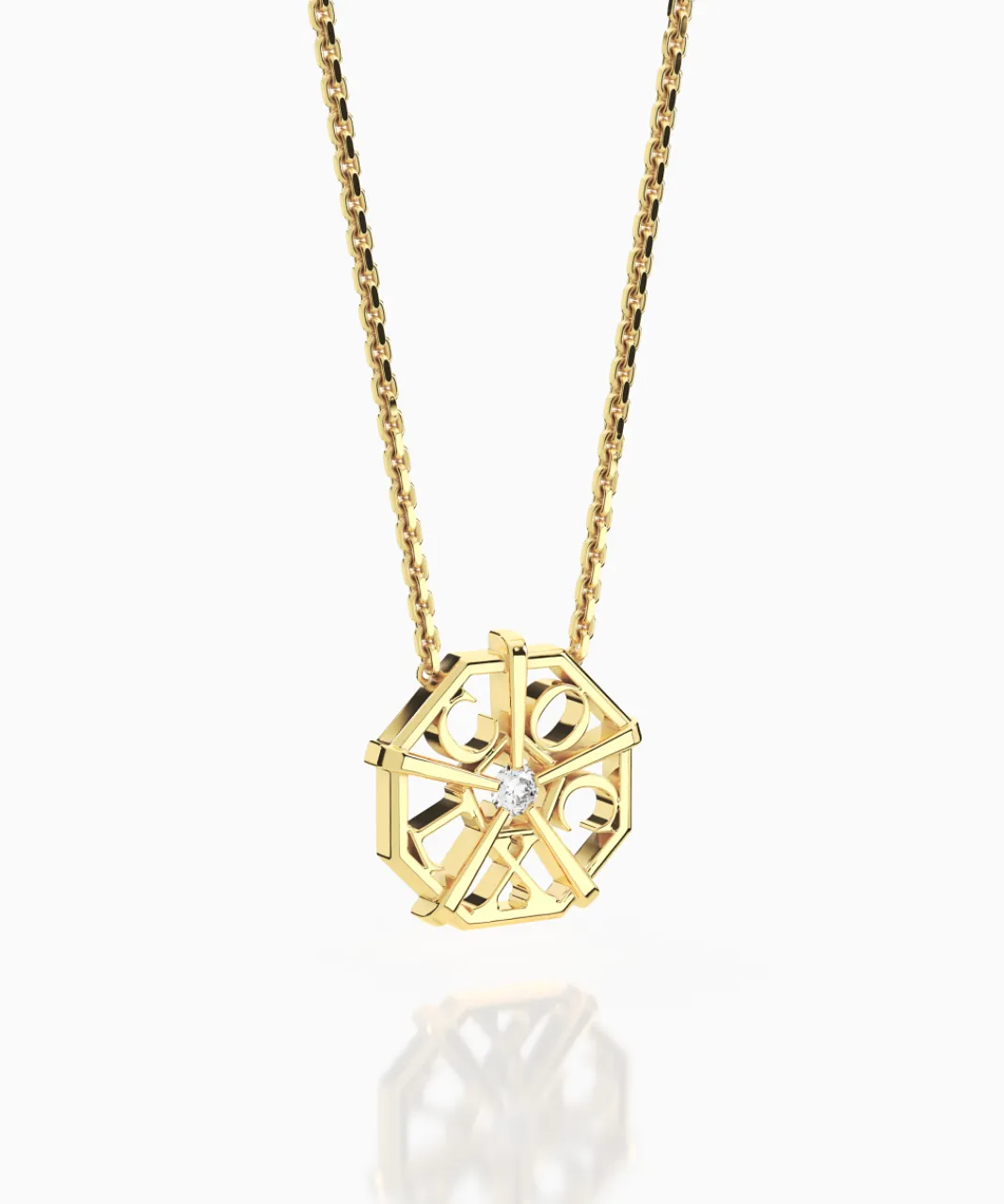 my_world_necklace_bespoke_yellow_gold_1.webp New Musson My World Necklace BESPOKE, Yellow Gold