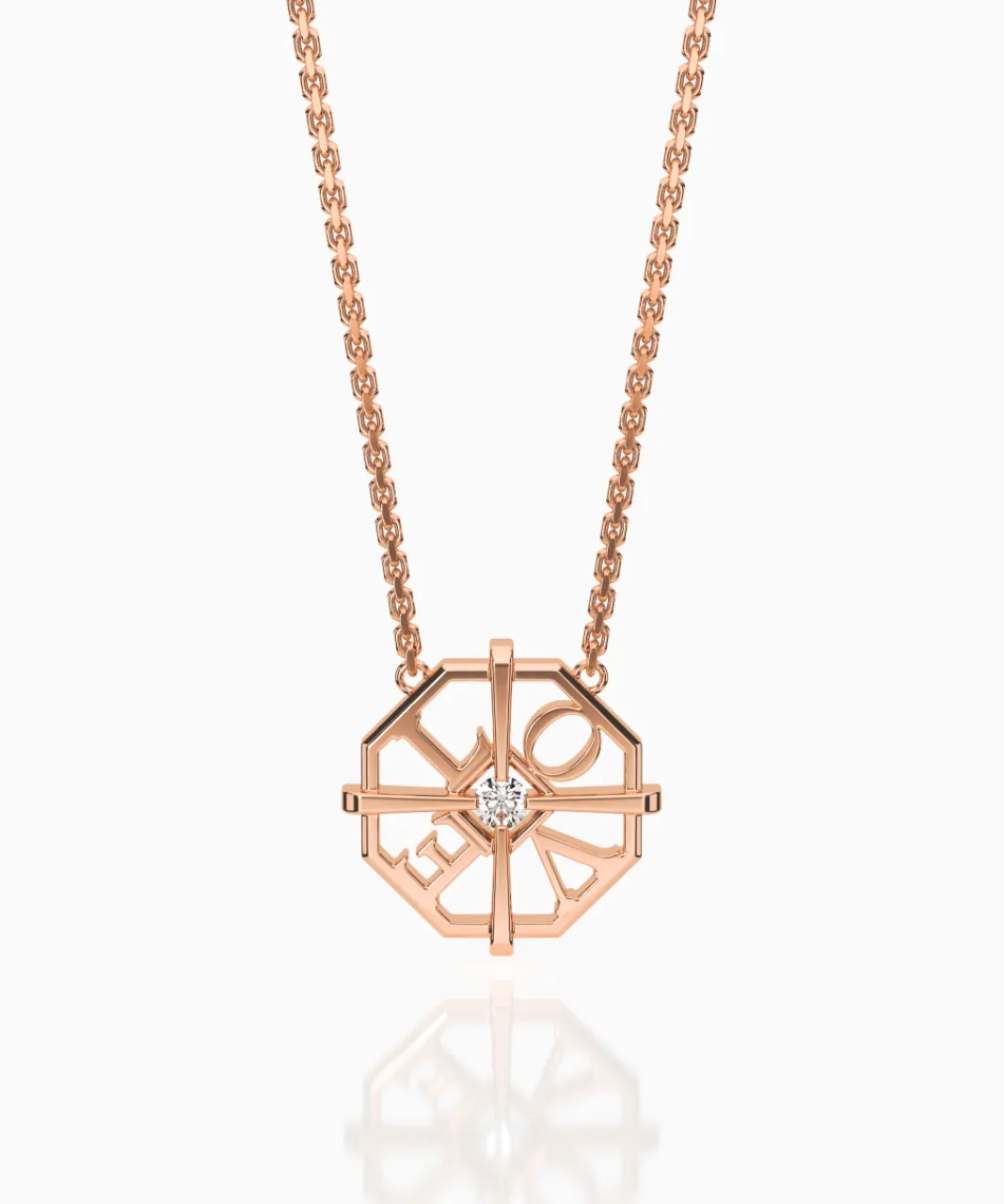 my_world_necklace_love_edition_ct_gold_2.webp Clearance Musson My World Necklace LOVE Edition, 18ct Gold