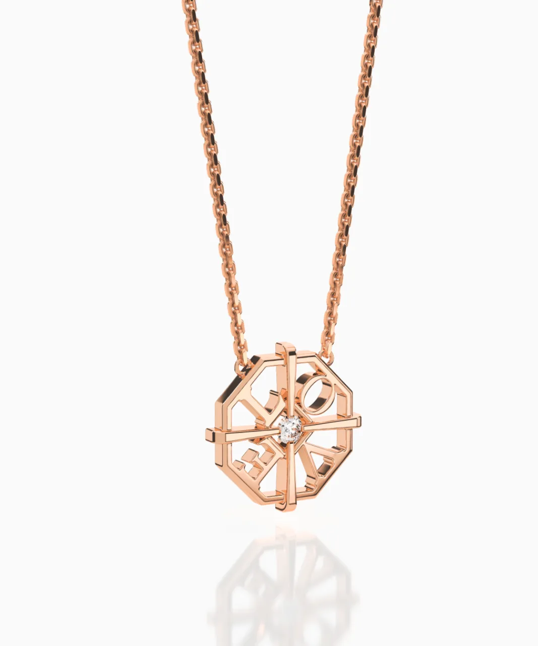 my_world_necklace_love_edition_ct_gold_3.webp Clearance Musson My World Necklace LOVE Edition, 18ct Gold
