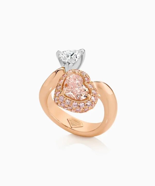 Cheap Musson Passion Argyle Pink Diamond Ring