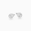 Fashion Musson Pera Diamond Stud Earrings