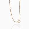 Fashion Musson Pera Medio Diamond Necklace